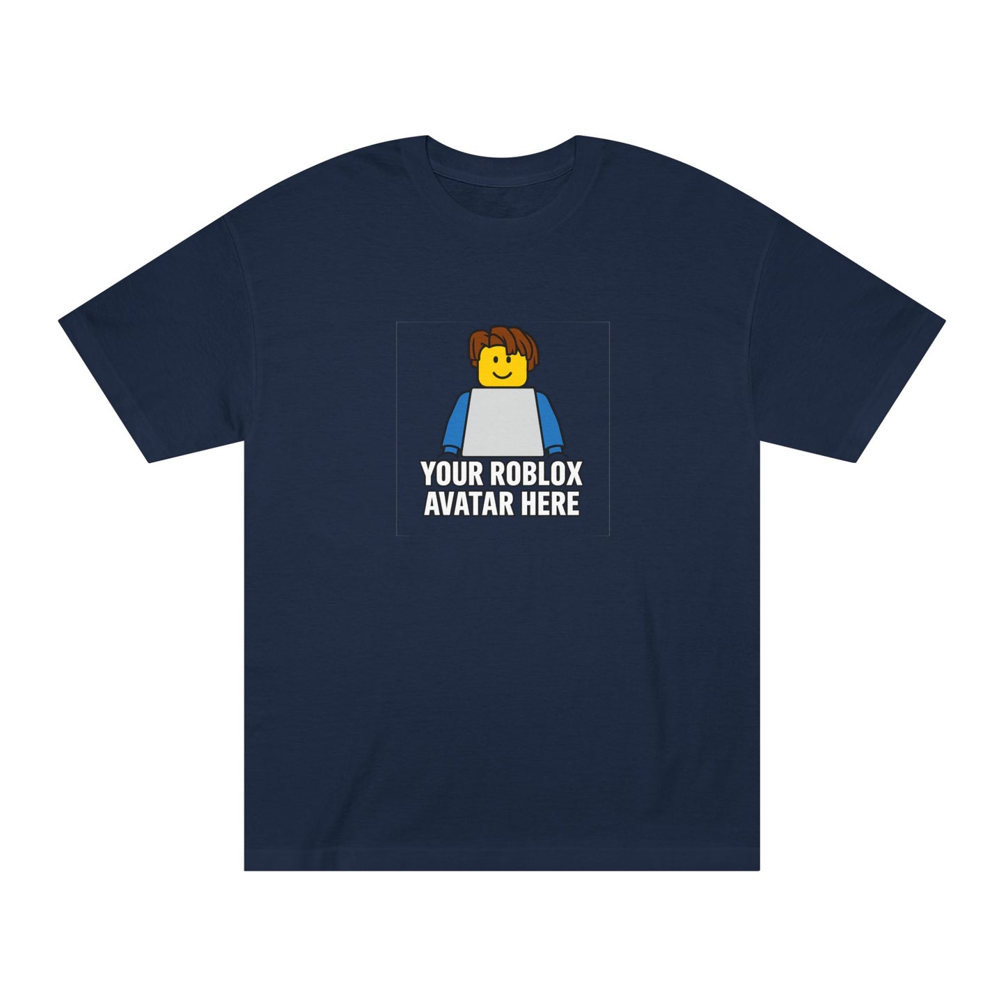 Custom Roblox American Apparel Tee – Your Avatar on a Premium Classic Shirt!