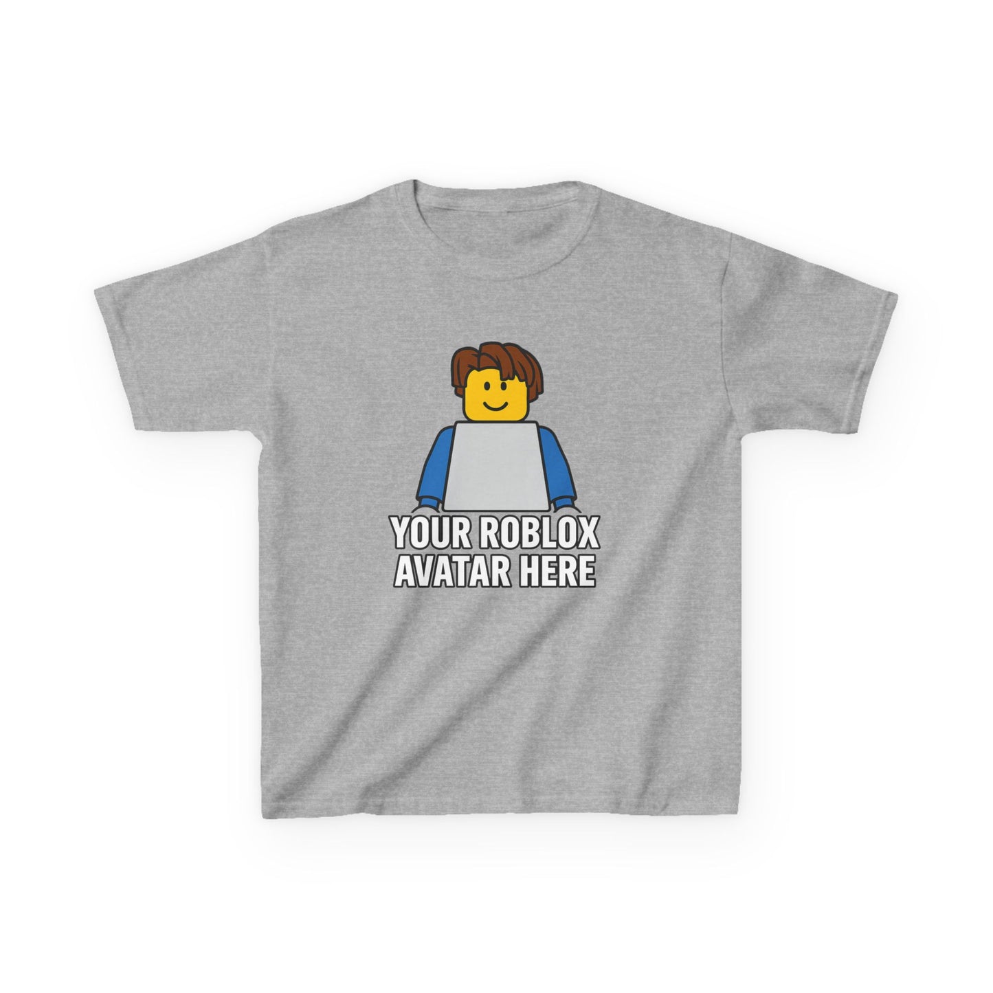 Custom Roblox Children's Gamer Tee – Made From Your Roblox Avatar!