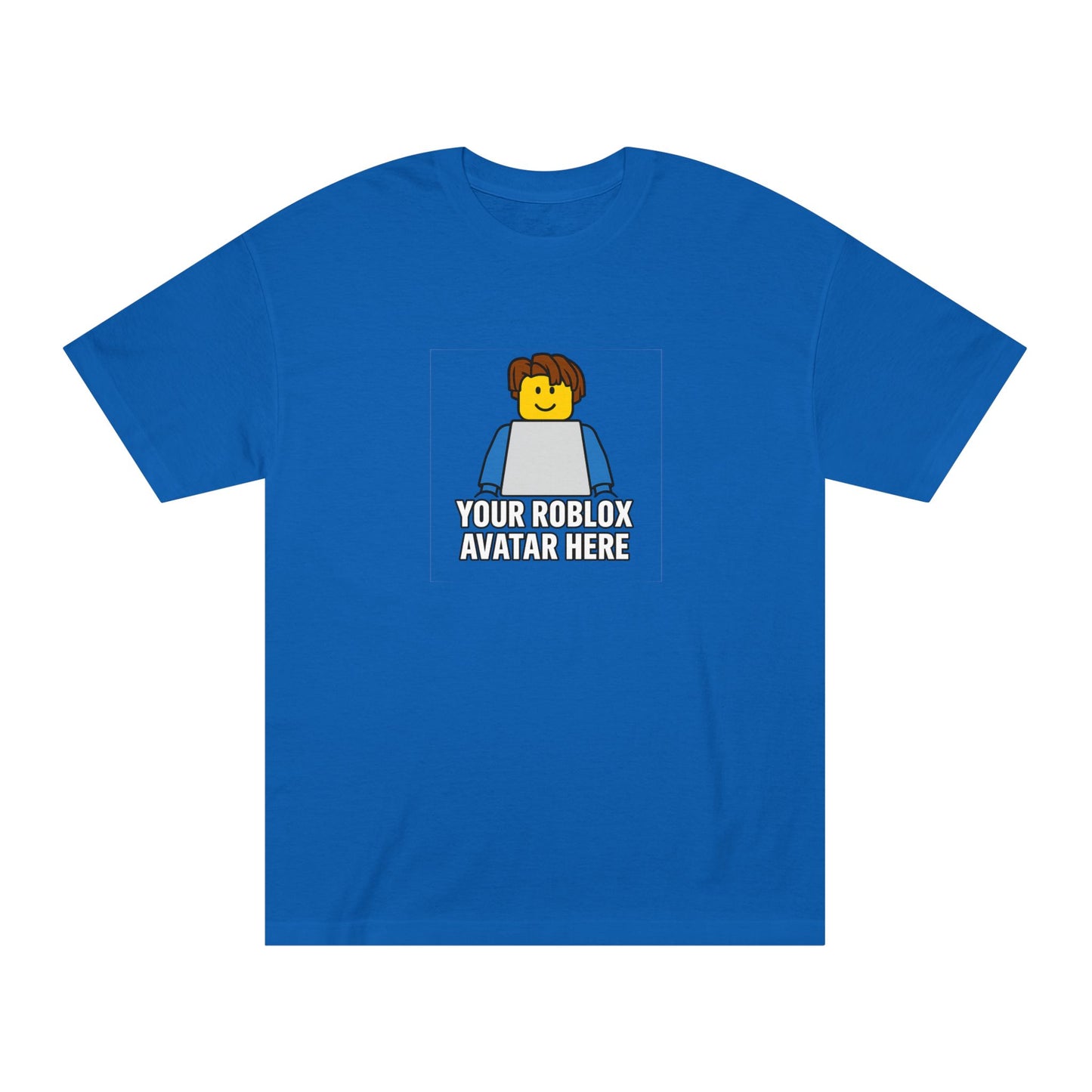 Custom Roblox American Apparel Tee – Your Avatar on a Premium Classic Shirt!