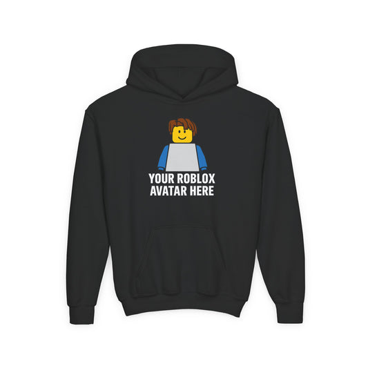 Custom Roblox Children's Hoodie – Turn Your Avatar Into a Hoodie!