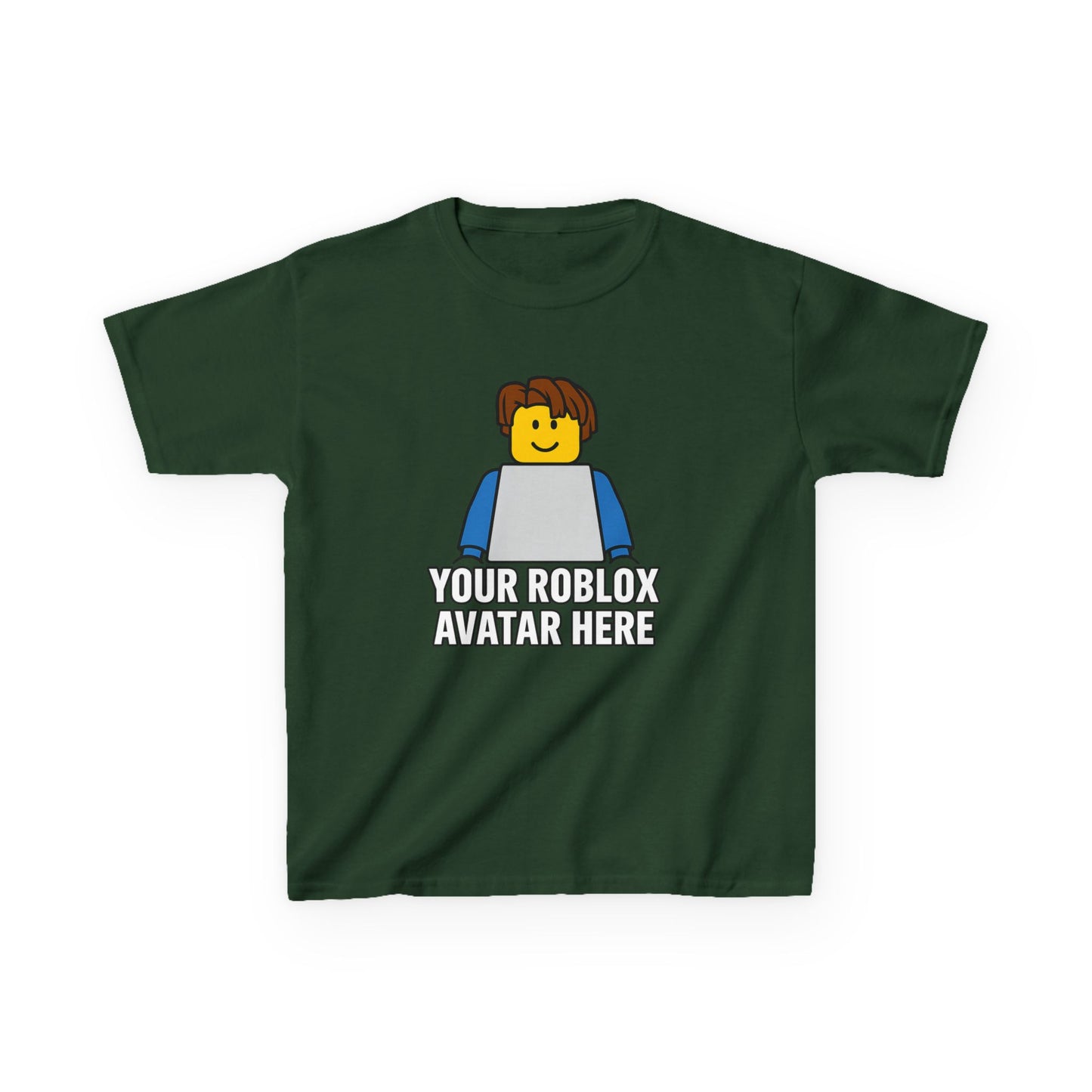 Custom Roblox Children's Gamer Tee – Made From Your Roblox Avatar!