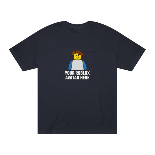 Custom Roblox American Apparel Tee – Your Avatar on a Premium Classic Shirt!