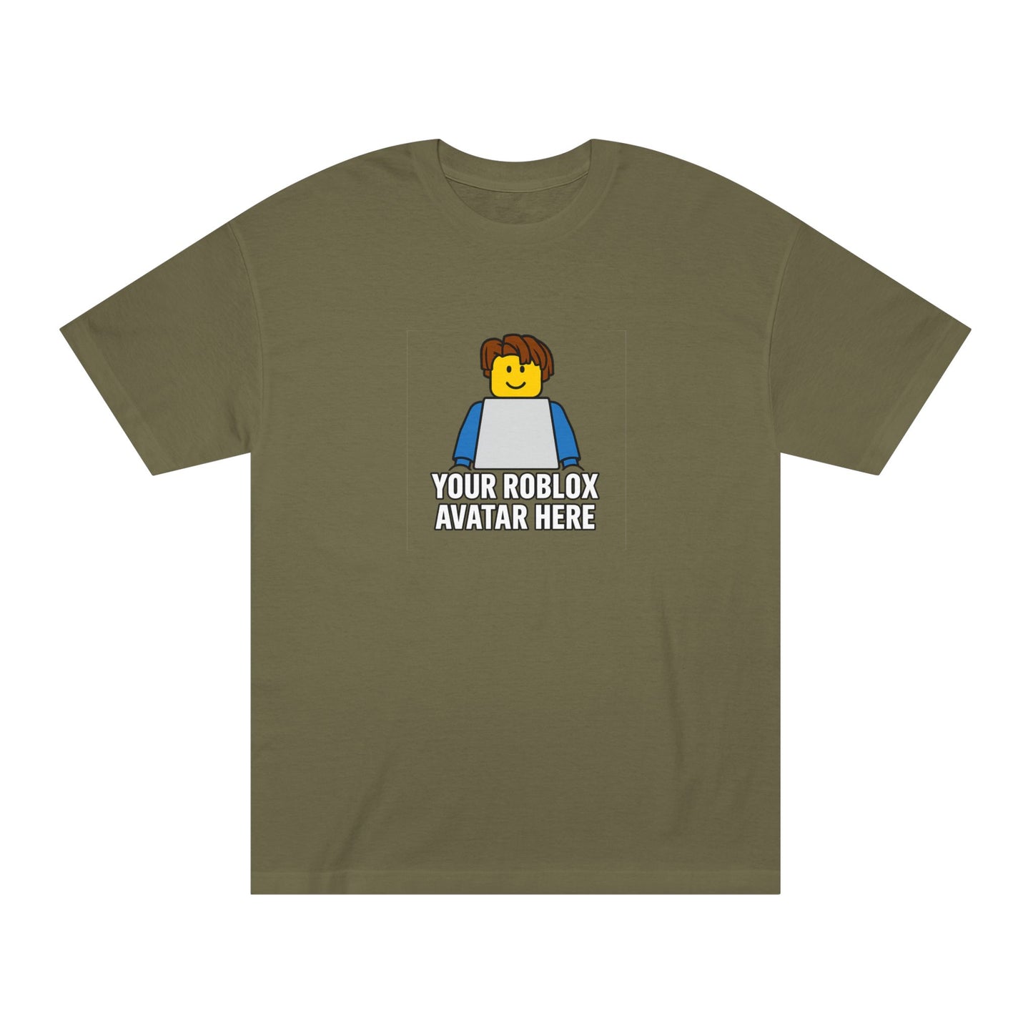 Custom Roblox American Apparel Tee – Your Avatar on a Premium Classic Shirt!